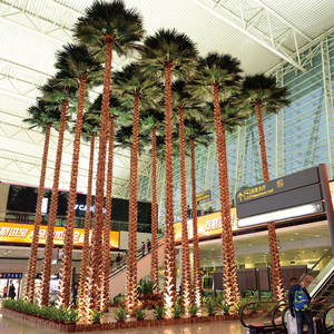 Palmeras Artificiales de Alta Calidad, Resistentes al Fuego, para Aeropuertos y Átrios - Product Image 4