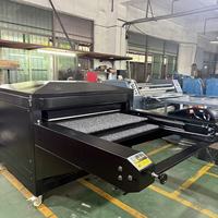 Presse à chaud hydraulique automatique de grande taille 100x120 pour l'impression de tapis de souris