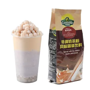 Czseattle Taro bubble tea poudre lait thé aromatisé boisson et boisson pour ingrédients de thé boba