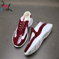 Zapatos Deportivos para Hombre y Mujer, Diseño Color Block con Cordones, Entresuela y Suela de Goma, Transpirables, Ligeros, con Amortiguación, Logotipo Impreso en 3D