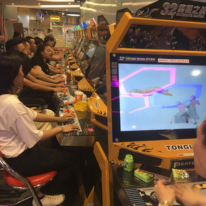 Funciona con monedas 2 jugadores 32 pulgadas videojuegos Street Fighting Arcade Machine con múltiples juegos - Product Image 5