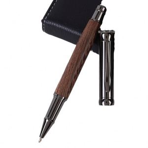 Bolígrafos de Madera de Lujo Personalizados con Logotipo Grabado, Bolígrafo de Escritura Creativo Vintage, Regalo Personalizado - Product Image 3