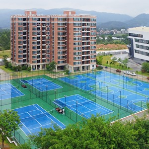 Suelo Deportivo Sintético de Superficie Dura de Ácido Acrílico JRACE <span class=keywords><strong>para</strong></span> Canchas Deportivas Multideportivas de Baloncesto y <span class=keywords><strong>Tenis</strong></span> al Aire Libre - Product Image 2
