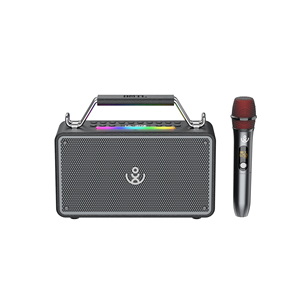 XDOBO BMTL โบลด์ มิ<span class=keywords><strong>นิ</strong></span> 80W ลำโพงคาราโอเ<span class=keywords><strong>ก</strong></span>ะลำโพงปาร์ตี้พร้อมไมโครโฟน 1 ตัวซับวูฟเฟอร์ในตัว, รีโมทคอนโทรลสำหรับโฮมเคทีวี/<span class=keywords><strong>ก</strong></span>ลางแจ้ง - Product Image 1