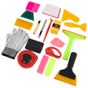 7mo artisanat vinyle désherbage outils véhicule vinyle installer <span class=keywords><strong>grattoir</strong></span> raclette ensemble <span class=keywords><strong>Auto</strong></span> fenêtre teinte voiture vinyle Wrap Kit voiture emballage outils PPF outils - Product Image 2