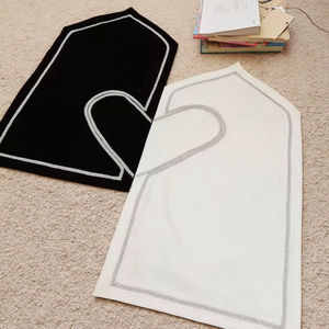 Alfombra de oración musulmana corazón pareja alfombra de oración Ramadán regalo conjunto mezquita cojín alfombra Tapis de prire - Product Image 1