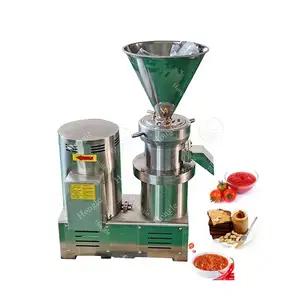 Factory Efficient Stainless Steel Jam Nuts Butter Colloid Mill Equipment Mustard Paste Grinding Making Machine For Wholesales