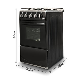 Estufa de Gas RAF R.8514 con 4 Hornillas, <span class=keywords><strong>Bajo</strong></span> <span class=keywords><strong>Consumo</strong></span> de Energía y Distribución Uniforme del Calor para Comidas Familiares - Product Image 6