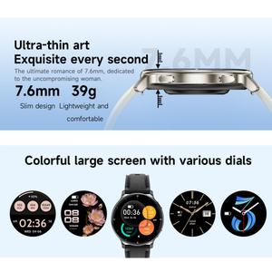 Reloj Inteligente HT39 2026 para Parejas, Múltiples Modos Deportivos, <span class=keywords><strong>Monitor</strong></span> <span class=keywords><strong>de</strong></span> Frecuencia Cardíaca, Sueño y ECG - Product Image 6