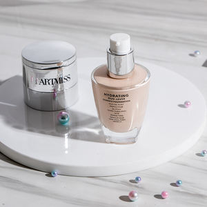 كريم أساس سائل للوجه بتغطية كاملة, كريم أساس سائل للوجه بتغطية كاملة وتحكم بالزيت ، 2 في 1 ، قاعدة Ssence المائية ، سهل الاستخدام ، مكياج نود ناعم للوجه ، 30 جم - Product Image 3