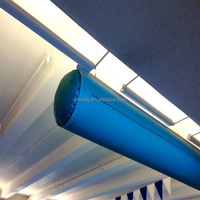 Conduits d'air en tissu flexibles, anti-condensation, résistants à la corrosion, ignifuges, économes en énergie, pour hôpitaux et écoles, conception gratuite