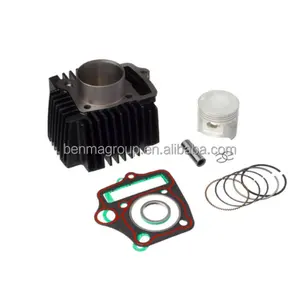 Kit complet de bloc de tête de piston de cylindre de pièce de rechange de moteur de moto pour Biz 100 Pop 100