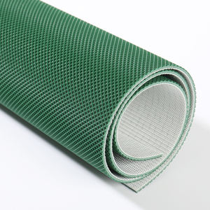 Le fabricant vend une bande transporteuse en <span class=keywords><strong>PVC</strong></span> à surface antidérapante texturée en diamant vert - Product Image 1