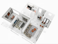 Muebles de Dormitorio Modernos y Económicos para Hoteles, Apartamentos y Villas, Proveedor de 5 Estrellas, Muebles Alibaba