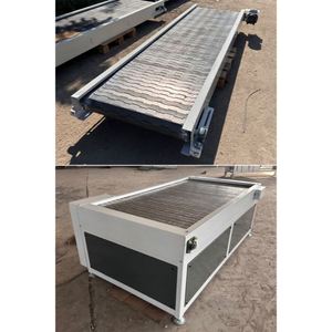 Convoyeur à plaques en acier inoxydable pour la transformation des frites et la déshydratation des légumes, ligne de refroidissement en acier au carbone - Product Image 4