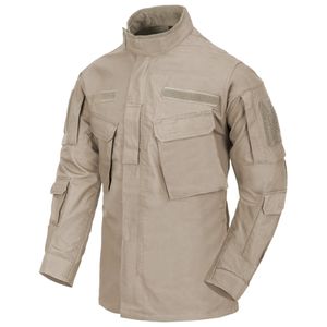 Camisa Chaqueta DFS901 Every Duty para Hombre, de Poliéster y Algodón Ripstop, Camuflaje, Color Verde Caqui, Azul Marino - Product Image 1