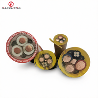 Cable Aislado con Núcleo de Cobre MCP XLPE de 4-70 mm², Utilizado para Operaciones Subterráneas en Minas de Carbón, Aplicable a la Norma IEC Certificada