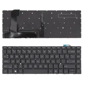 HP Zbook Studio G7G8ブラックバックライト付きラップトップUSキーボードフレームなし英語ノートブックキーボード