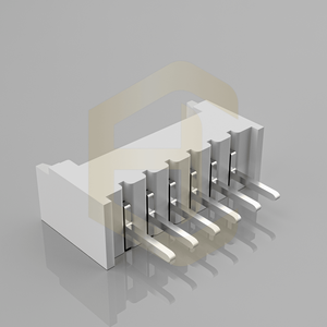 מחבר HC-1.25-6A 1.25mm Pitch <span class=keywords><strong>Jst</strong></span> נקבה, מחבר חוט ללוח, הרכבת צמת חוטים, HRS DF13-6P-1.25DSA - Product Image 5