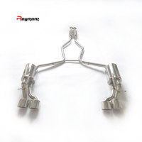 Silencieux haute performance Raymant en acier inoxydable 304, épaisseur 1,5 mm, pour kit carrosserie Mercedes W211, modification d'échappement