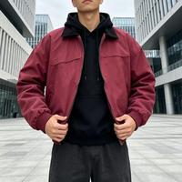 Blouson bomber oversize pour homme, style streetwear hip-hop, veste d'hiver streetwear