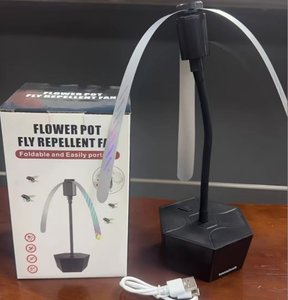 Matamoscas Flexible y Colgable con Ventilador, Listo <span class=keywords><strong>para</strong></span> Enviar, con USB/Batería/Recargable y Aspas Suaves <span class=keywords><strong>para</strong></span> Cocina/Camping/Uso Doméstico - Product Image 5