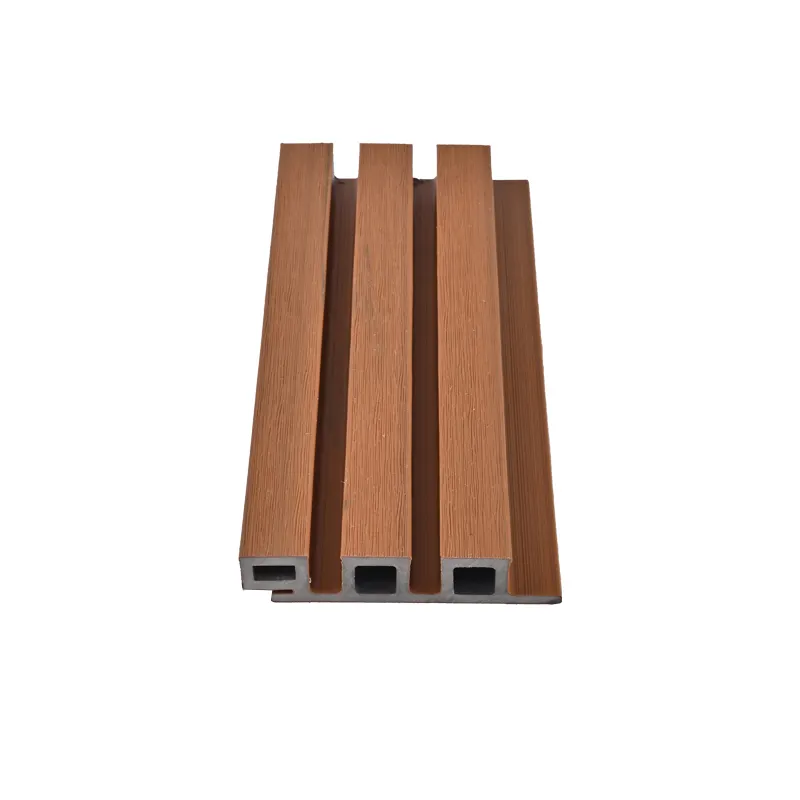Cheapest Exterior Wood Plastic Composite Wall Panel Material WPC Wall Cladding With Multi Colors Option