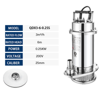 QY usine prix industriel en acier inoxydable pompe chimique submersible eau clarifiée trois Options