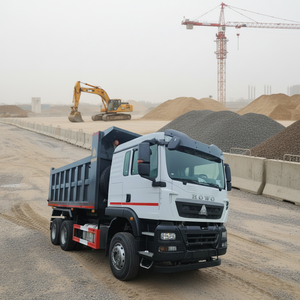 Truk Dump Diesel Berat Howo TX 400hp Baru dengan Kemudi Kiri Harga Terjangkau 6x4 untuk Afrika untuk Transportasi Kargo - Product Image 4