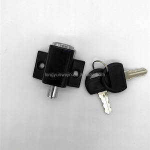 Xueqy — poignée de porte et <span class=keywords><strong>fenêtre</strong></span> en forme de T, verrouillage de sécurité, en alliage de zinc, blanc, <span class=keywords><strong>pour</strong></span> enfants - Product Image 5