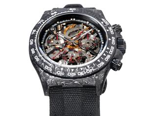 Relojes Mecánicos de Fibra de Carbono de Diseño Negro, Tendencia de Moda, Gran Venta - Product Image 2