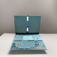 PC de jeu 16 "Quad Narrow Edge Design Intel N95 DDR4 32G clavier mécanique ordinateurs portables d'affaires ordinateur portable de jeu à triple écran étendu