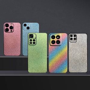 ग्रेड 5 ए फैक्ट्री 15 एचडी स्पष्ट 2.5d ग्लिटर डायमंड बैक कवर स्टिकर फिल्म सुरक्षात्मक मोबाइल फोन कार और जीपीएस की खाल - Product Image 6