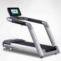 Cinta de correr eléctrica con pantalla táctil TFT de 23,8 ", máquina de Fitness comercial para entrenamiento cardiovascular, equipo de gimnasio