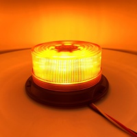 Autodach Amber Lights Beacon Light Low Profile Fahrzeug Strobe Beacon 10-30V Hochleistungs-LED-Warnleuchte für LKWs