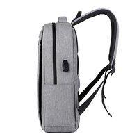 Tas Ransel Laptop Ringan Custom Logo Langsung dari Pabrik, Tahan Air, Dilengkapi USB Charging, untuk Bisnis, Perjalanan, dan Komputer, Pria, Awet