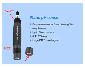 Sensore PH & ORP industriale ad alta precisione per misurare online la sonda pH ORP