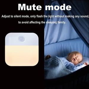 Sonnette sans fil alimentée par batterie, portée 200 m, 60 mélodies, avec détecteur de mouvement et lumière LED nocturne, sans fil - Product Image 6