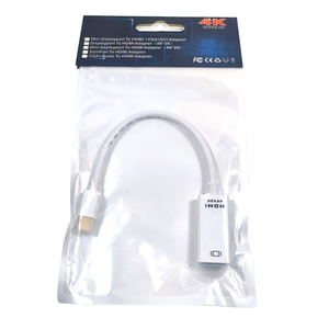 Producto más vendido 4K * 2K <span class=keywords><strong>Mini</strong></span> <span class=keywords><strong>Display</strong></span> port a HDMI Cable Adaptador 4K <span class=keywords><strong>Mini</strong></span> Dp a HDMI Cable adaptador para computadora portátil - Product Image 6