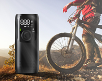 Electric Digital Automatic Tire Inflator 4000mAh 17mm Cylinder Cordless 150psi Compressor TIre Inflator for Car Bicycle Ball