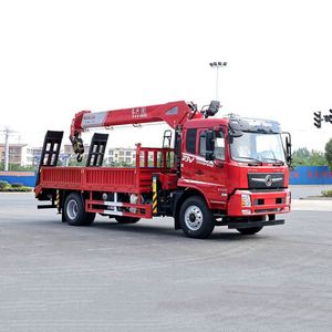 Camión Grúa Hidráulica Dongfeng Changxing D3V de 8 Toneladas con Escalera de Acceso para Logística e Instalación de Equipos - Product Image 5
