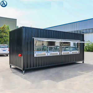 Chariot alimentaire compact de <span class=keywords><strong>petite</strong></span> taille, mini-cantine mobile pour emplacements en rue étroite - Product Image 1