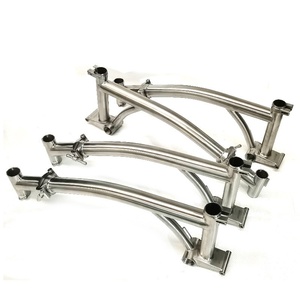 Cadre de vélo pliant <span class=keywords><strong>Brompton</strong></span> en titane CG, alliage de titane Gr9, poutre de 16 <span class=keywords><strong>pouces</strong></span>, <span class=keywords><strong>20</strong></span> <span class=keywords><strong>pouces</strong></span> - Product Image 5