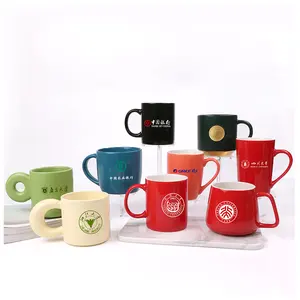 Tasse en céramique Hunan tasses à café personnalisées tasses en céramique personnalisées ajoutez votre propre conception et texte de logo photo