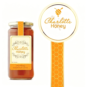 Customised digital printing of seasoning <b>labels</b> for Mason <b>jars</b> with screw caps, featuring chilli oil - Product Image 1