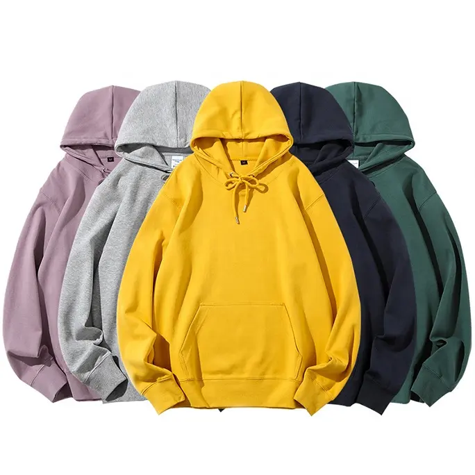 450g Health Cloth Multicolor Pullover Custom Printed Logo Men Designer Hoodies Stylish Hoodies For Men