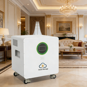 Système de stockage solaire domestique tout-en-un personnalisé, empilable, hybride solaire, onde sinusoïdale pure, batterie 16 kWh - Product Image 4