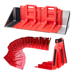 Panel de barrera de inundación en forma de L, presa de 50cm, barrera de Control de inundación de agua fácil, barrera antiinundación de plástico - Product Image 3