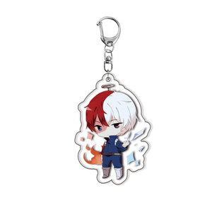 Portachiavi in Acrilico Bifacciale di Hero Academia, Ciondolo Anime di Izuku Midoriya, Katsuki Bakugo, Shoto <span class=keywords><strong>Todoroki</strong></span>, Accessori all'Ingrosso - Product Image 5