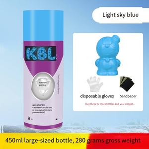 Échantillon gratuit, fourniture directe d'usine, peinture automobile 7 couleurs, finition mate, peinture à la main, finition de circulation, 450 ml, acrylique pour la construction, auto-peinture - Product Image 6